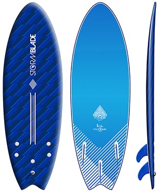 Storm Blade 5ft6 SWALLOW TAIL